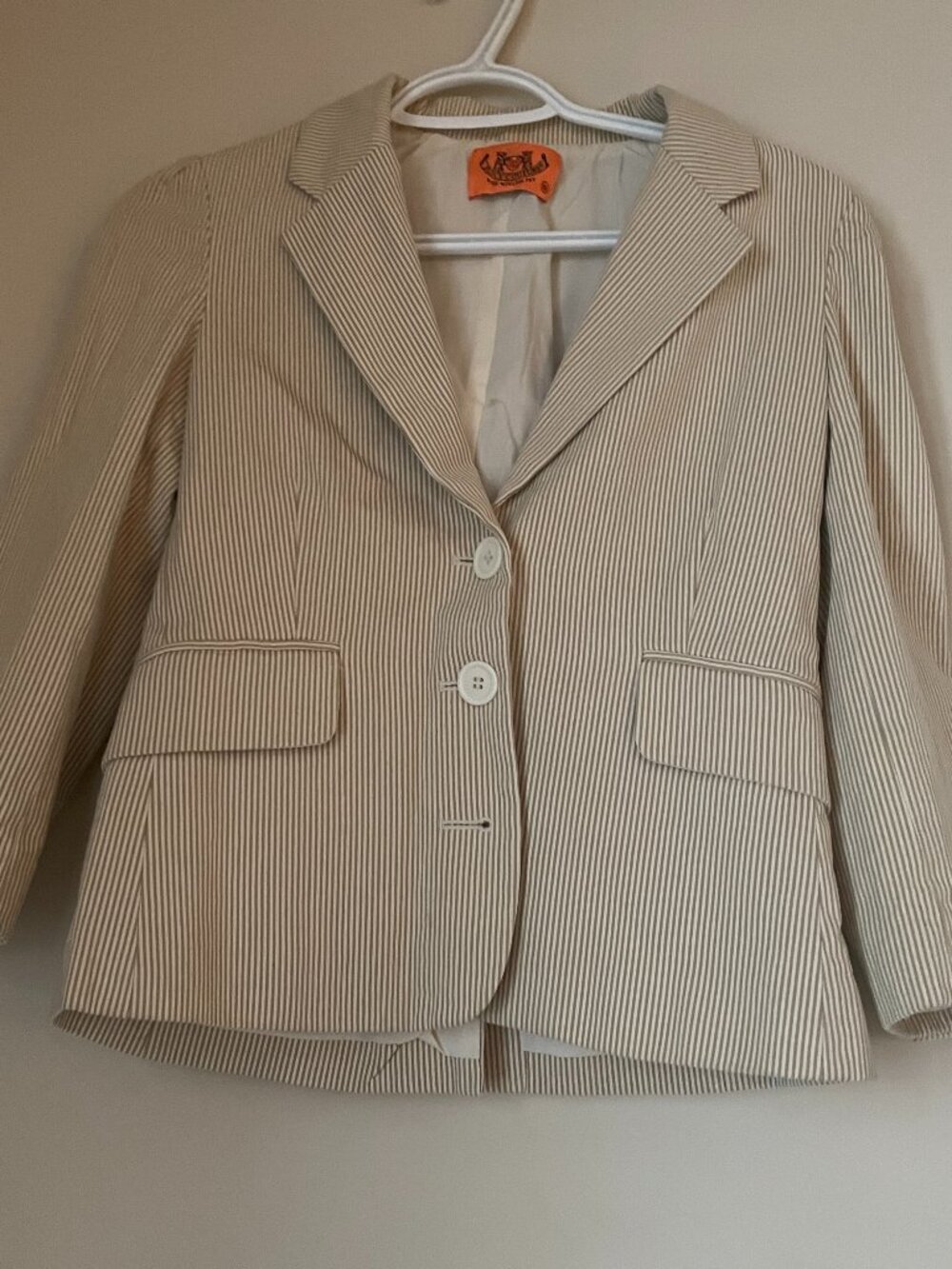 Juicy Couture Pinstripe Blazer Jacket